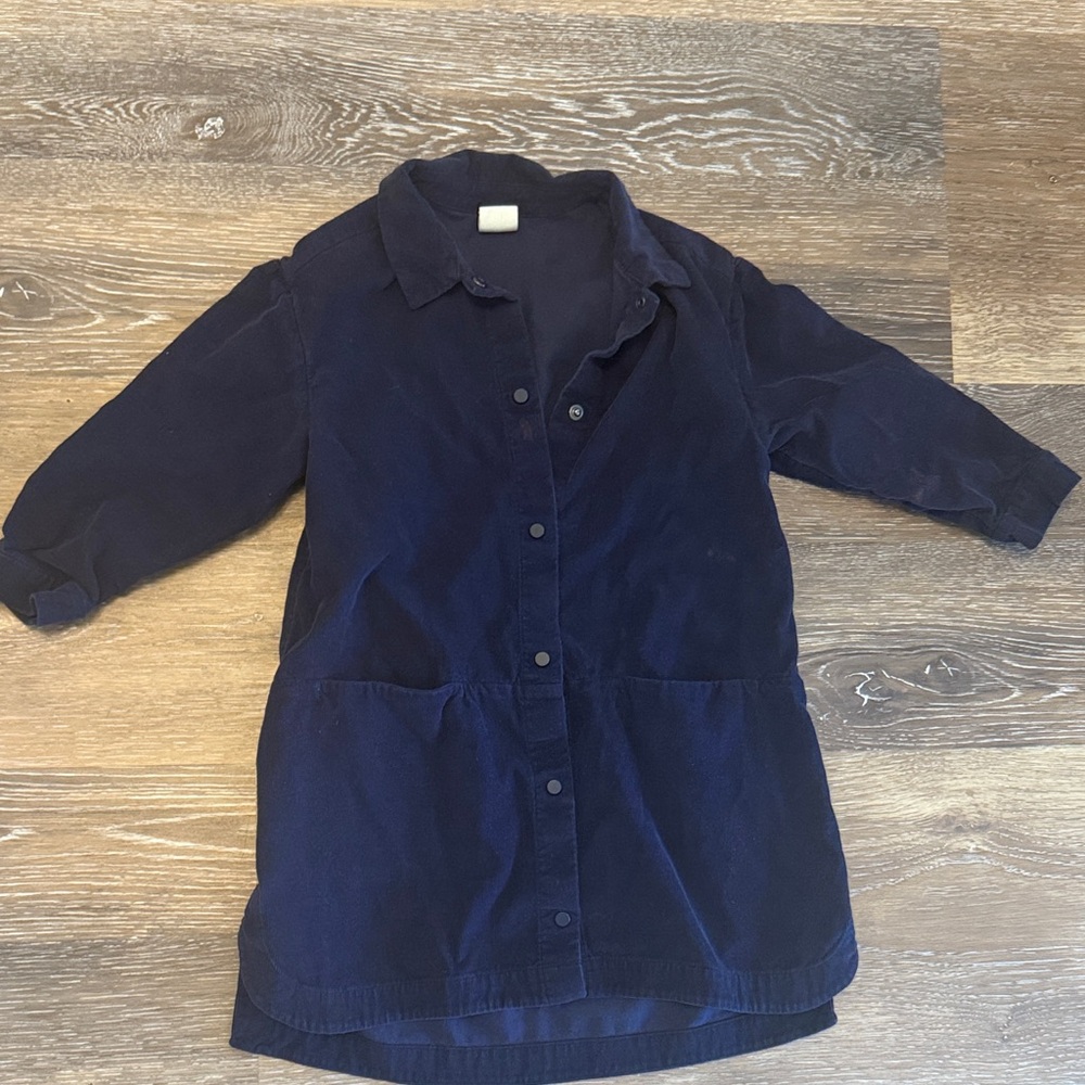 Navy Blue Corduroy Dress 2-4y.o.